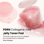 Tonico Gel al Collagene Rosa (70 dischetti)