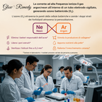 Massaggiatore Viso Alta Frequenza 6 Elettrodi
